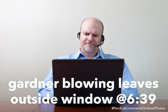 Pornhub Makes Stock Photos Funnier with Amusing Comments