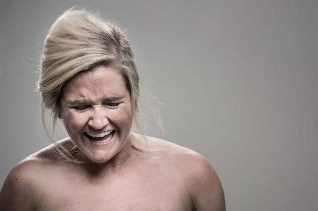 Artistic Portraits of People in Pain
