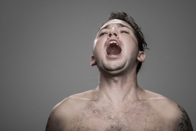 Artistic Portraits of People in Pain