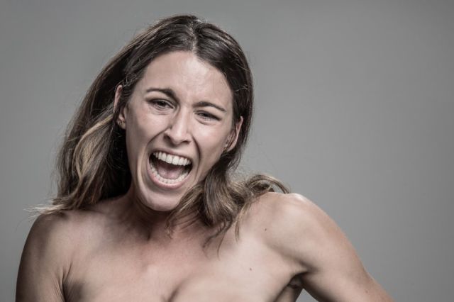 Artistic Portraits of People in Pain