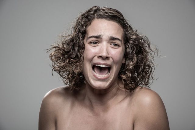 Artistic Portraits of People in Pain
