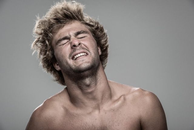 Artistic Portraits of People in Pain