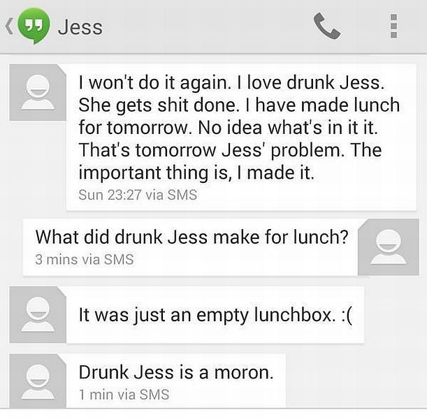 There Is Nothing Worse Than Drunk Texting