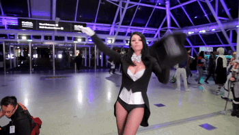 Sexy Cosplay Ladies Strut Their Stuff in GIFs