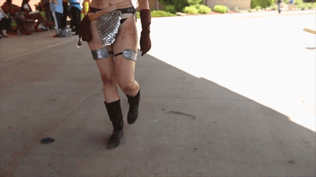 Sexy Cosplay Ladies Strut Their Stuff in GIFs