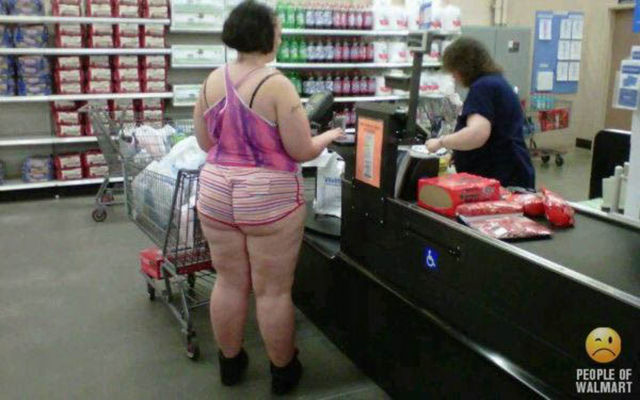 The Buttcracks of Walmart