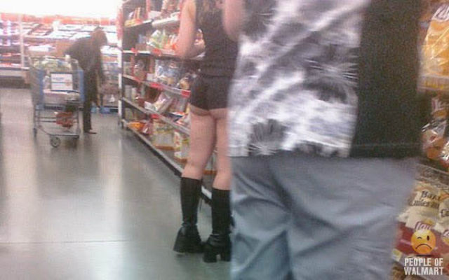 The Buttcracks of Walmart