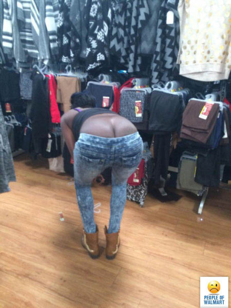 The Buttcracks of Walmart