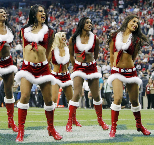 Naughty and Nice Christmas Girls All Look Sexy