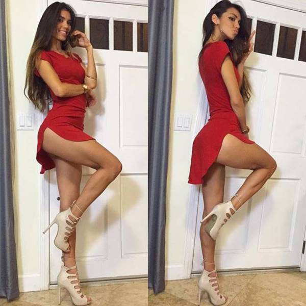 Lookout Boys…Here Come the Babes in Tight Dresses