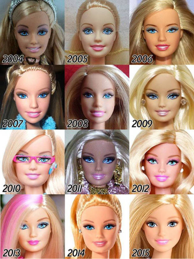How Barbie Has Changed Since 1959 to Today