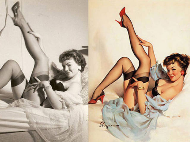 The Real Ladies Who Inspired Popular Pinup Pics
