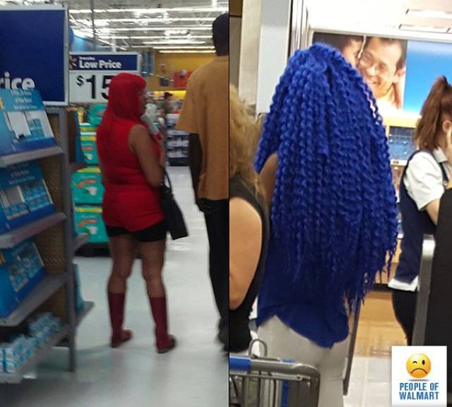 Cringe-Inducing Customers Of Walmart