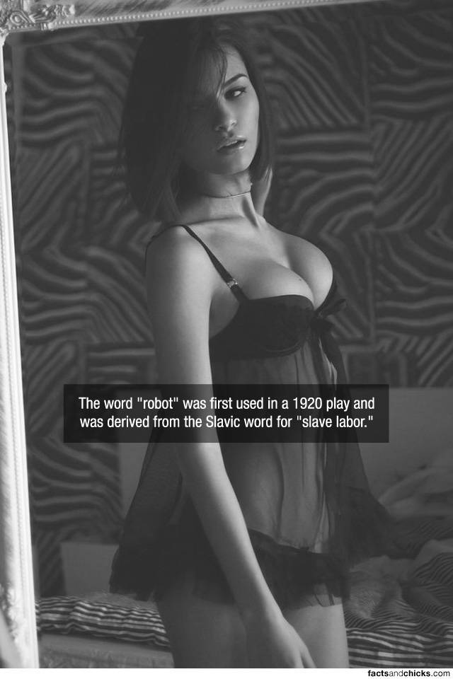 Facts are Best Served with Hot Chicks