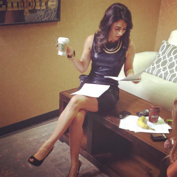 Oh My, Those Tight Dresses