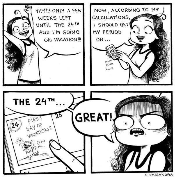 Funny Comics About Periods That Any Woman Can Relate